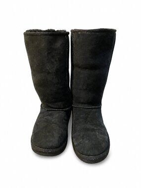 UGG Black Classic Tall II Sheepskin Boots US 6